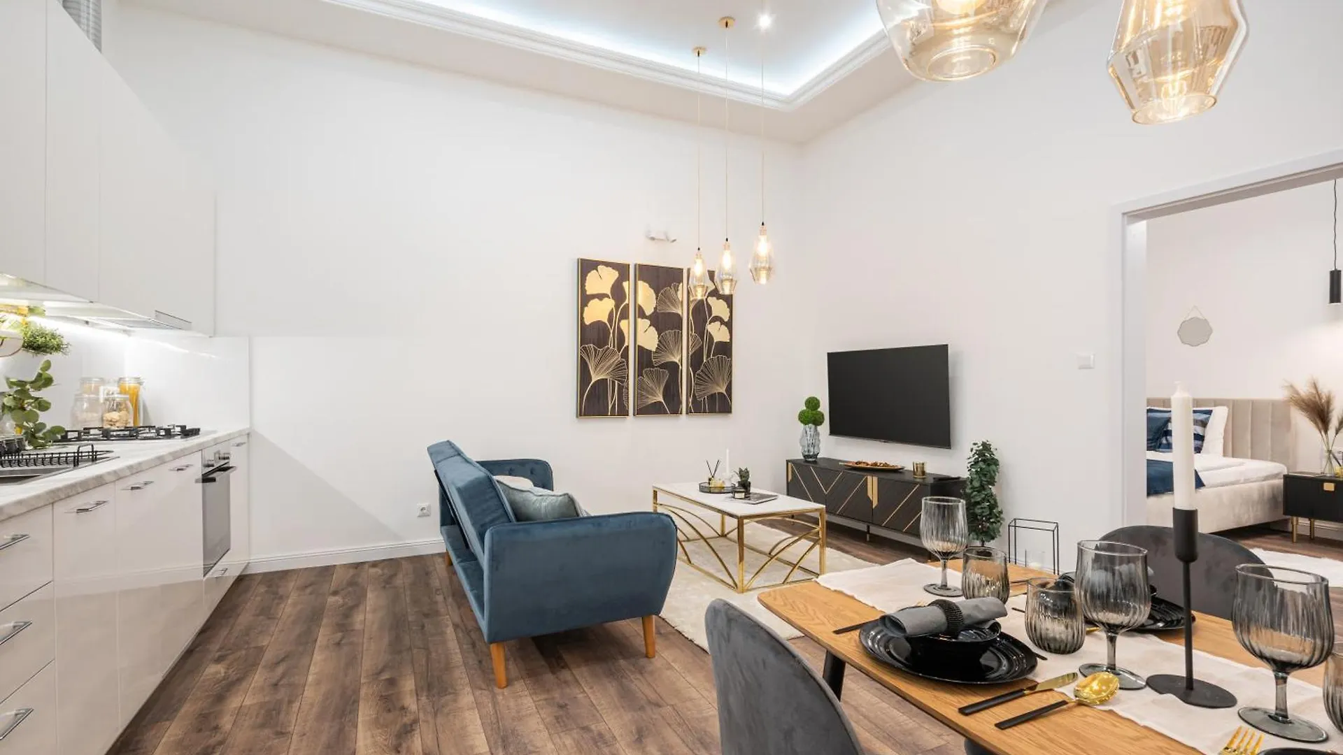 Blue Velvet Luxury Apartment Budapest Hungary